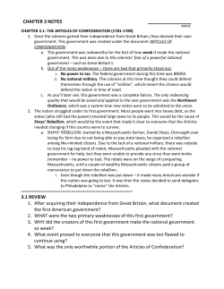 chapter 3 notes - Public Schools of Robeson County