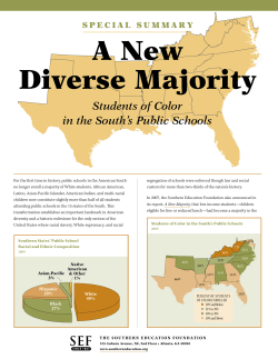 A New Diverse Majority - Southern Education Foundation