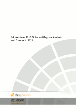 2-Iodooctane: 2017 Global and Regional