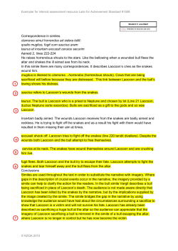 Correspondence in similes. clamores simul horrendos ad sidera