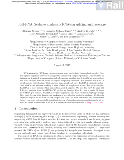 Rail-RNA: Scalable analysis of RNA-seq splicing and