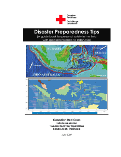 Disaster Preparedness Tips