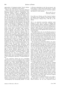 Peter Wetzler. Hirohito and War: Imperial Tradition and Military