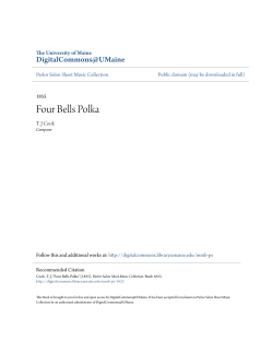 Four Bells Polka - DigitalCommons@UMaine