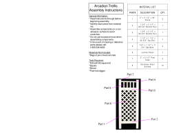 arcadian trellis instructions.pmd