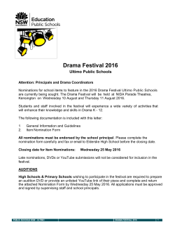 Drama Festival 2016