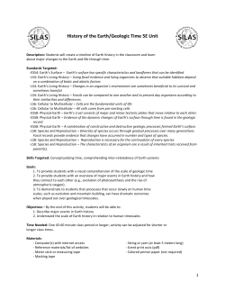 C8 - 5E_GeologicTime_Lesson Plan