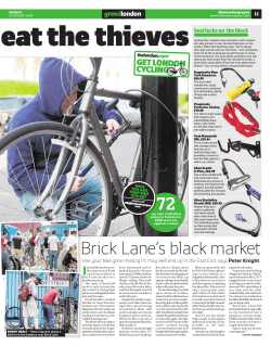 Brick Lane`s black market