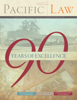 issue  - McGeorge School of Law