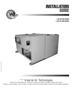 installation guide - Imperial Manufacturing Group