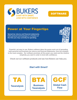 TA BTA GCF - Taxanalysis