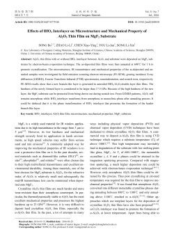 Effects of HfO2 Interlayer on Microstructure and Mechanical Property