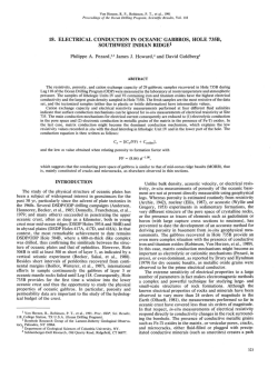 18. Electrical Conduction in Oceanic Gabbros, Hole 735B