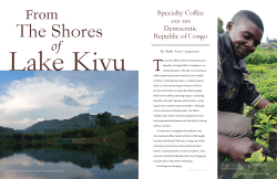 From the Shores of Lake Kivu, Roast Magazine