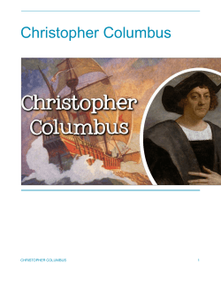 Christopher Columbus