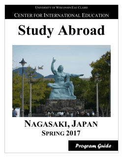 nagasaki, japan - UWEC Study Abroad