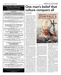 One man`s belief that culture conquers all