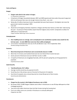 hunger in Linn - Community Services Consortium