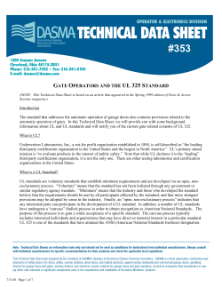 Factors Related to Gate Construction and Installation