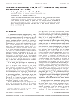 Structure and spectroscopy of
