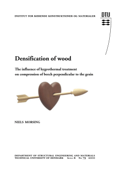 Densification of wood
