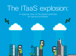 A regional view of the global potential for service providers