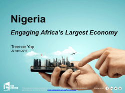 Nigeria - (IE) Singapore