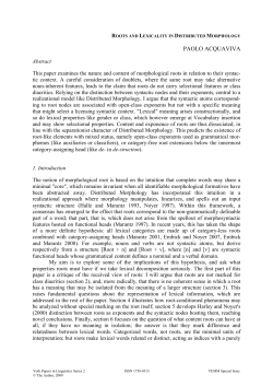 Full Paper - 479 kB - University of York