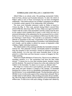 surrealism and pellan: l` amour fou