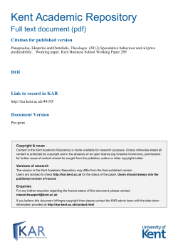 Document Version - Kent Academic Repository