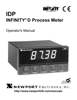 INFINITY&reg; D Process Meter