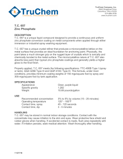 TC 657 Zinc Phosphate - Tru-Chem