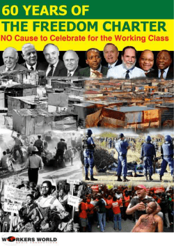 The Freedom Charter - Workers` World Media Productions