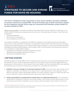 Strategies to Secure and Expand Funds for Rapid Re