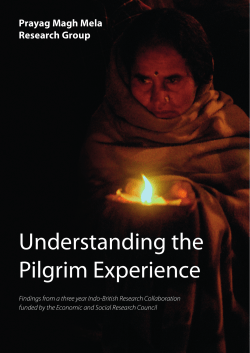 Understanding the Pilgrim Experience