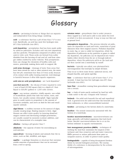 Glossary - Longwood University