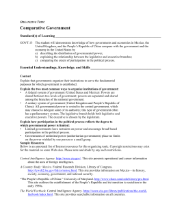 Comparative Government