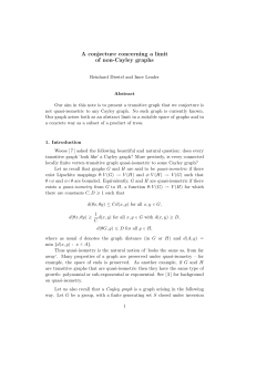 A conjecture concerning a limit of non