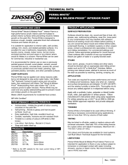 Perma White Mold and Mildew Proof Interior Paint - Rust