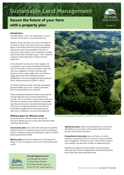 Secure the future of your farm with a property plan