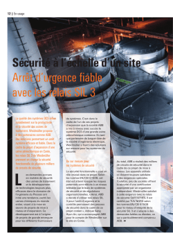 6pFXULWp j O·pFKHOOH G·XQ VLWH $UUrW G·XUJHQFH