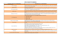 Board of Commissioners 2016 Accomplishments