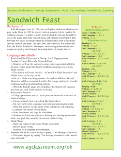 Sandwich Feast - Tulsa State Fair