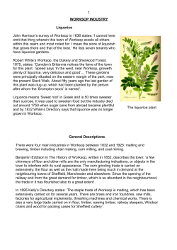 Worksop Industry - Worksop Heritage Trail