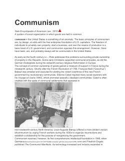 Communism - Blackboard