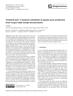 Article - Biogeosciences