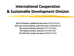 Total - Ministry of Environment and Forests