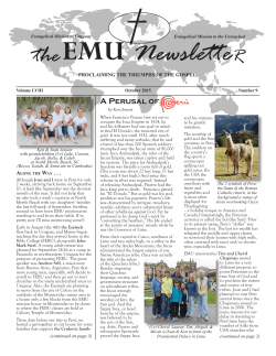 Newsletter - EMU International