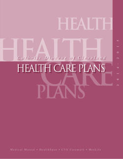 Health - Catholic Diocese of Cleveland