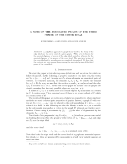 A NOTE ON THE ASSOCIATED PRIMES OF THE THIRD POWER